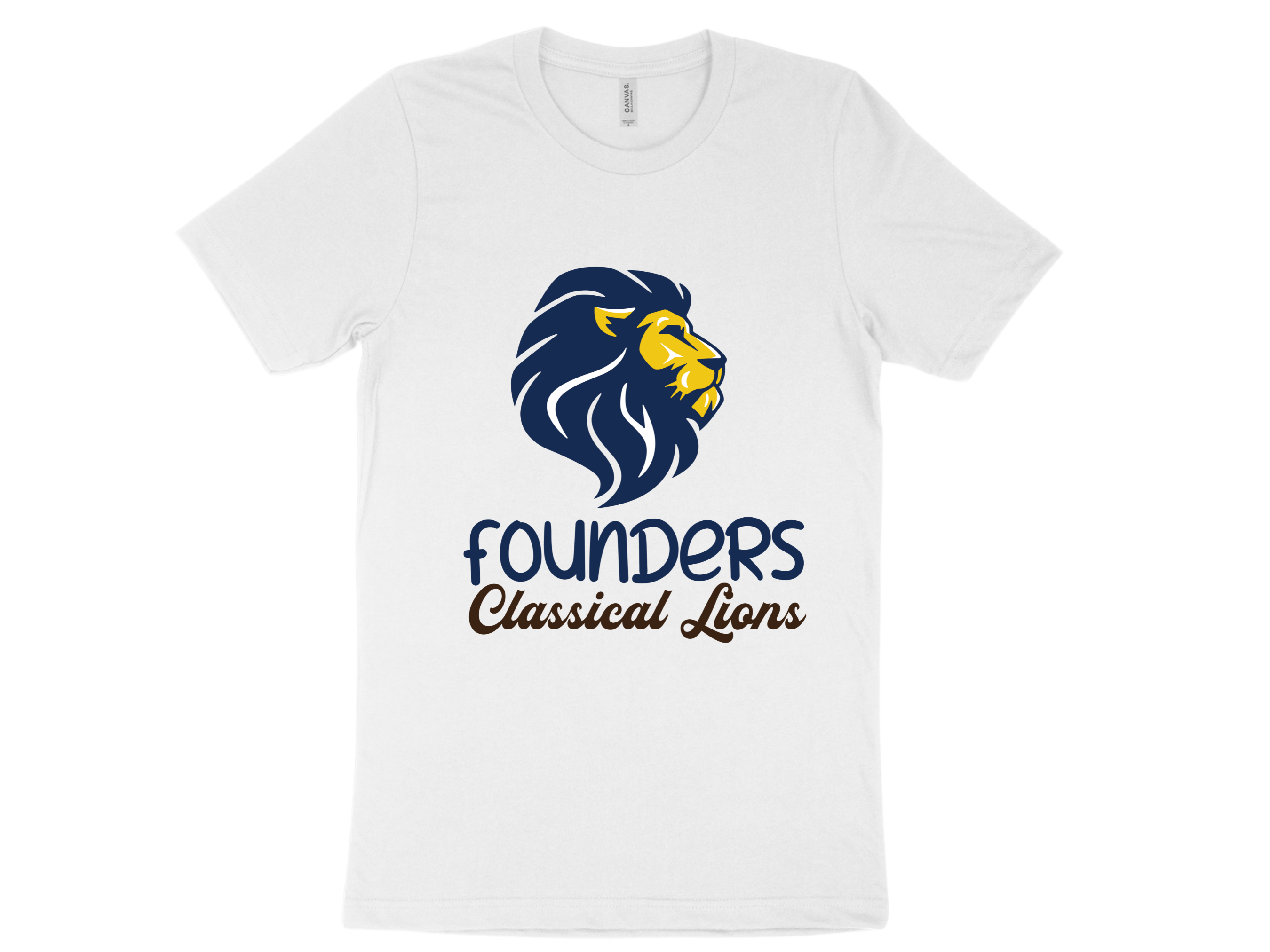 Founders Classical Lions - White Short Sleeve  Main Image